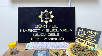 Hatay'da uyuşturucu operasyonu: 2 gözaltı