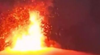 Fuego Yanardağı 8 sene sonra tekrar hareketlendi, bölgede 250 kişi tahliye edildi