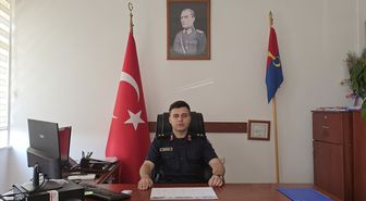 Gümüşhacıköy'de Yeni Jandarma Komutanı Göreve Başladı