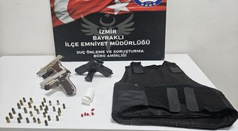 Bayraklı'da Silah ve Uyuşturucu Operasyonu