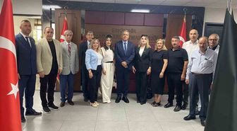 Odunpazarı Muhtarlarından Kaymakam Şahin'e Hayırlı Olsun Ziyareti