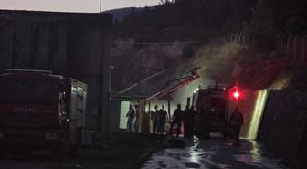Turgutlu'da yumurta tesisi yangını