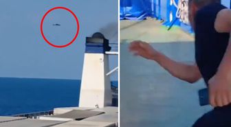 Rusya'da Türk gemisini Ukrayna dronları taciz etti