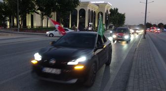 Filistin Konvoyu Konya'da: 'Hedefimiz Batı Şeria ve Gazze'