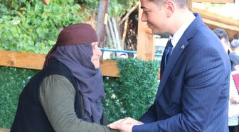Kaymakam, Şehit Ailesini Ziyaret Etti