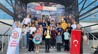 ADEM çocukları yüzme etkinliğinde buluştu