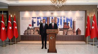 TCMB Başkanı Karahan Erzurum'da Temaslarda Bulundu