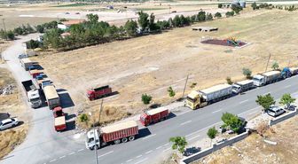 Tomarza'da TMO hububat alımları sürüyor