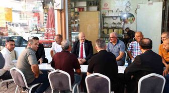 Adıyaman Valisi Küçük, Gölbaşı Caddesi Esnafını Ziyaret Etti