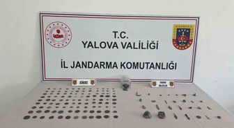 Çiftlikköy'de Tarihi Eser Operasyonu: 256 Parça Ele Geçirildi