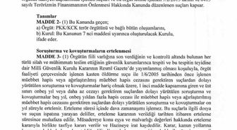 AK Parti 12 maddelik çerçeve yasa teklifini Meclis'e sundu