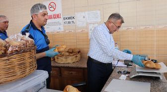 Mersin'de Fırınlara Zabıta Denetimi