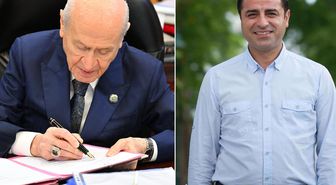 Bahçeli'den çerçeve yasaya ilk imza sonrası çarpıcı açıklamalar: Demirtaş'la düzenli olarak görüşür, hatırını sorarım