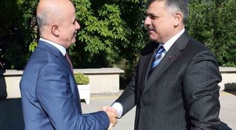 Bakan Çiftçi'den YÖK Başkanı'na ziyaret
