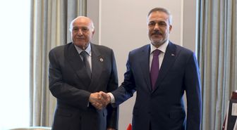 Fidan, Amman'da Cezayirli mevkidaşıyla görüştü