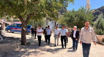 Çermik Kaymakamı Karataş, kırsal mahalle yollarını denetledi