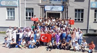 Develi'de Öğrenciler Veda Hutbesi Okudu