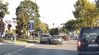 Makas Atan Sürücü Hayatını Hiçe Saydı