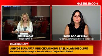 Haberler.com Washington Temsilcisi Rona Sural: Trump'ın onay oranı en düşük seviyede