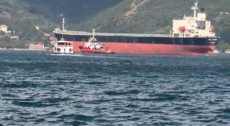 Panama Bayraklı Gemi Arızası Boğaz'ı Durdurdu