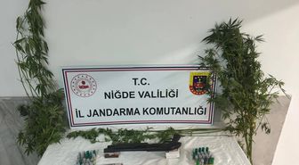 Ulukışla'da Uyuşturucu Operasyonu: 16 Kök Kenevir ve Esrar Ele Geçirildi