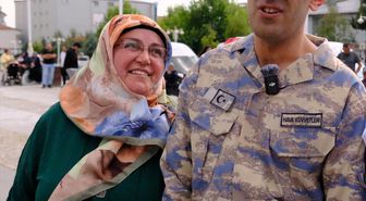 Şarkışla'da engelli Yusuf için temsili asker eğlencesi