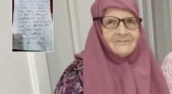 Alzheimer hastası kadın evden not bırakıp kayboldu