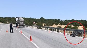 Kütahya'da beton mikseri motosiklete çarptı: 1 ölü, 1 yaralı