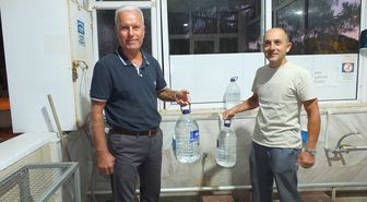Ören'de su sıkıntısı: Cami'de abdest taşıma suyla alınıyor