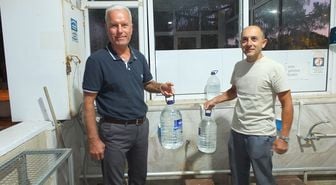 Ören'de su sıkıntısı: Cami'de abdest taşıma suyla alınıyor