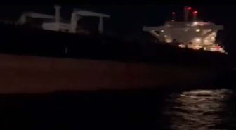 Çanakkale Boğazı'nda Makine Arızası Yapan Tanker Demirletildi