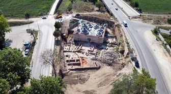 Gazi Mihal Bey Hamamı'nda İlk Etap Tamamlandı