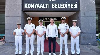İtalyan Deniz Kuvvetleri Konyaaltı'nda