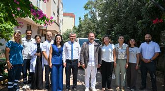 89 yaşındaki hastaya evde sağlık ziyareti