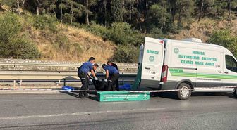 Manisa'da motosiklet kazası: 1 ölü