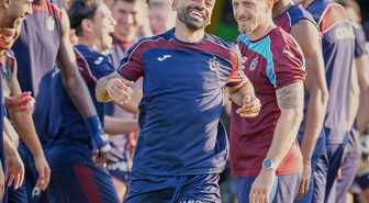 Salah Trabzonspor'da ilk antrenmana çıktı