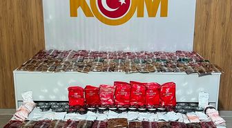 Atakum'da 179 kg kaçak nargile tütünü ele geçirildi