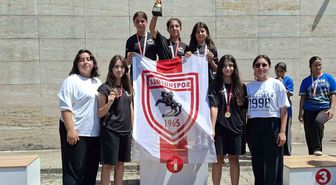 Samsunspor Bocce Takımı Yıldız Kızlar Türkiye Şampiyonu