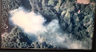 Bursa'da Orman Yangınına 3 Helikopterle Müdahale