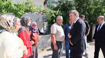 Erzincan Valisi Şehit Ailesini Ziyaret Etti