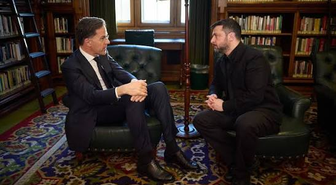Zelenskiy ve Rutte'den Hava Savunma İş Birliği
