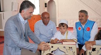 Otizmli Asilhan Yaz Kur'an Kursu'nda Kur'an Okumayı Öğrendi