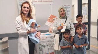 Erfelek'te Anne Sütü ve Doğru Emzirme Eğitimi Verildi