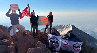 I. Geleneksel Aşık Seyrani Erciyes Zirve Tırmanışı Başarıyla Tamamlandı
