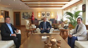 Bakan Ersoy, Acun Ilıcalı ile Türkiye'nin tanıtımı için bir araya geldi