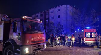 Bingöl'de apartman yangını: 9 kişi dumandan etkilendi