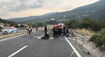 Bolu'da feci kaza: 1 ölü, 2 yaralı