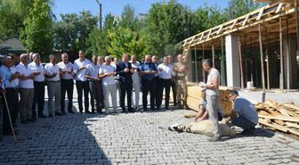 Muş'ta 200 Kişilik Camii ve Taziye Evi Temeli Atıldı