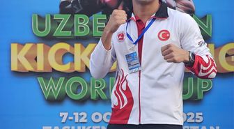 Milli kick bokscu Atik, ağır sakatlığın ardından ringlere döndü