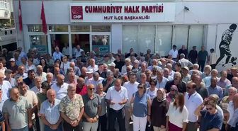 CHP Mut ve Silifke İlçe Yönetimleri toplu olarak YENİ Parti'ye geçti